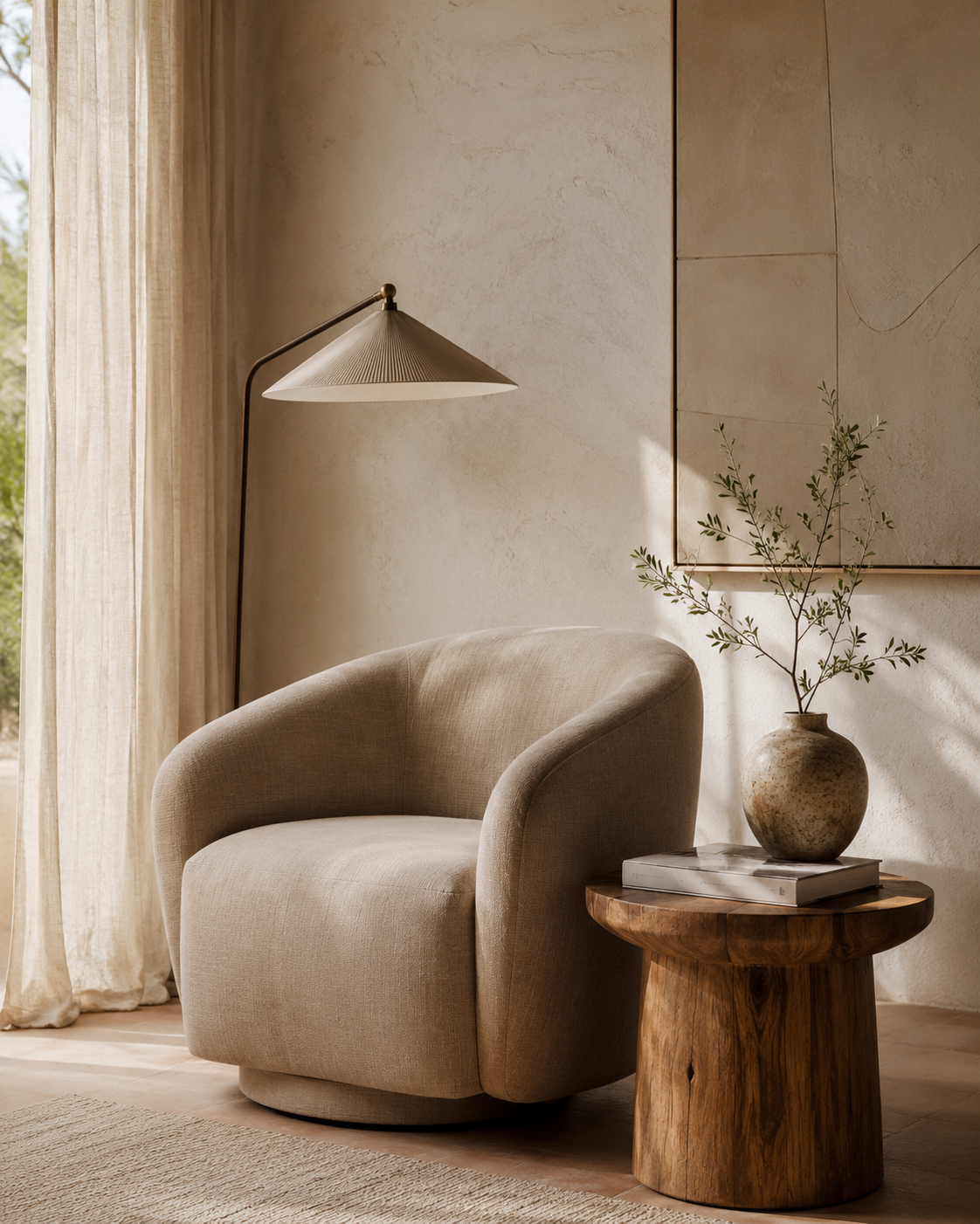 Interior elegante diseñado por Virgo Interiorismo