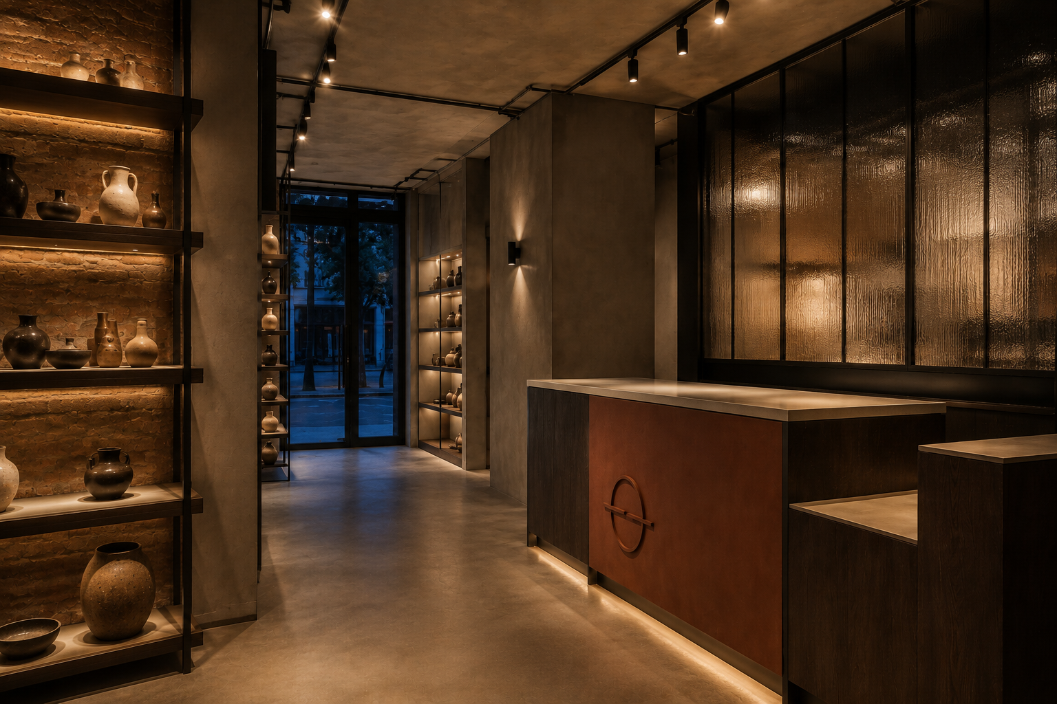 Iluminación comercial del proyecto Local con Identidad