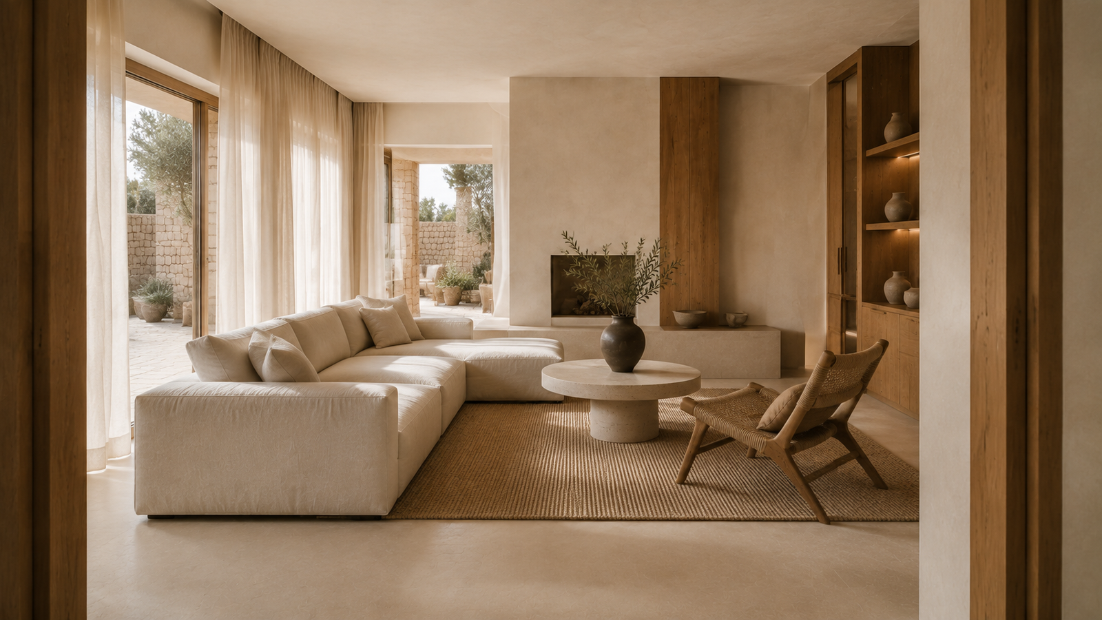 Salón del proyecto de interiorismo Texturas Naturales